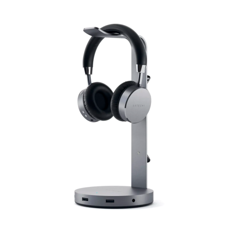 Satechi хаб-подставка для наушников Headphone Stand (серый) ST-UCHSHM