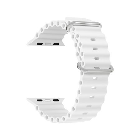 Lyambda ремешок Nekkar 46/49 мм (белый) DSJ-39-44-WT