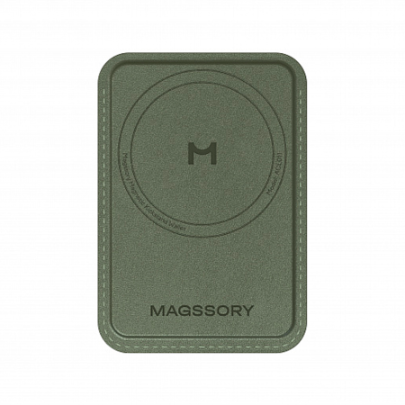 Magssory бумажник-подставка MagSafe Kickstand Wallet (зеленый) ACL011