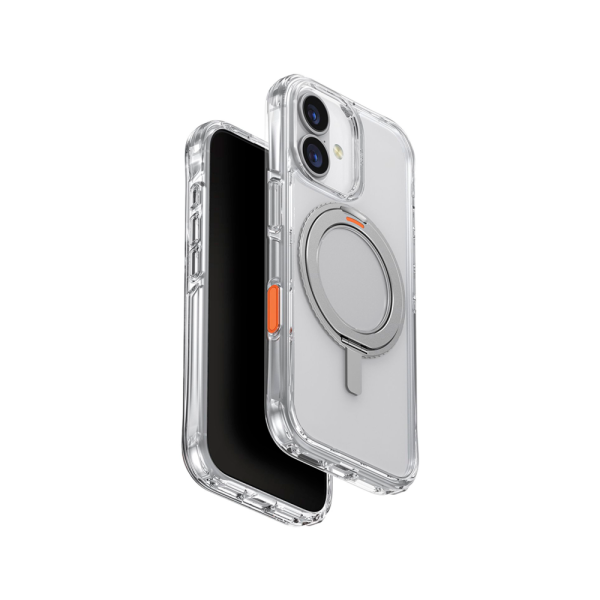 Uniq чехол для iPhone 17 Swivix with 360-Rotating MagSafe (прозрачный) IP6.3(2025)-SWVLCLR