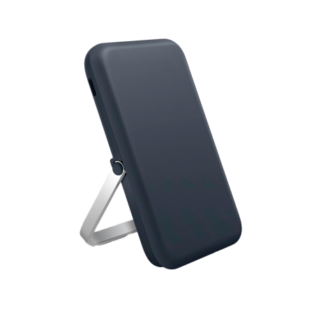 Uniq внешний аккумулятор MagSafe с подставкой Hoveo 5000mAh (синий) HOVEO-STORMBLUE