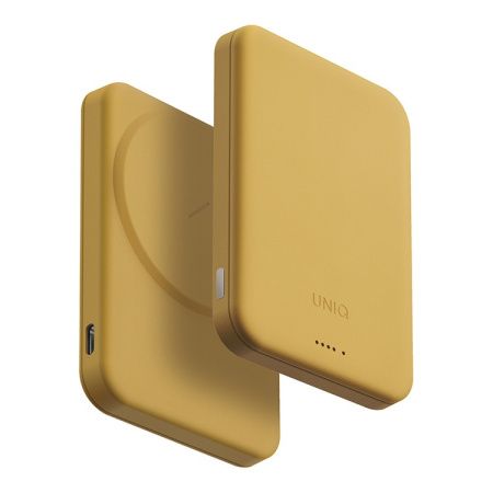 Uniq внешний аккумулятор MagSafe Lyden Lexa 15W 5000mAh (желтый) LYDENLEXA-CYELLOW