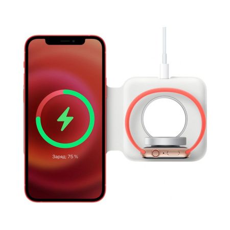 Apple двойное зарядное устройство Apple MagSafe DUO Charger MHXF3ZE/A