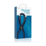 VLP кабель Type-C/Type-C Nylon Cable 1.2м (темно-синий) 1031020