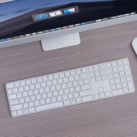 Deppa клавиатура беспроводная Max Keyboard (белый) 71111