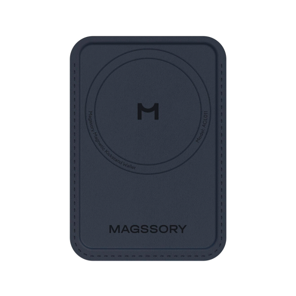 Magssory бумажник-подставка MagSafe Kickstand Wallet (синий) ACL011