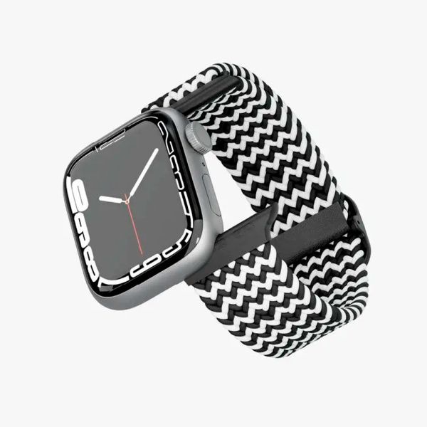 Levelo ремешок Crisben Watch Strap 46/49 мм (черный/белый) LVLCRS49BKWH