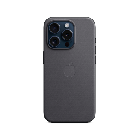 Чехол для iPhone 15 Pro Max FineWoven Case MagSafe (черный)