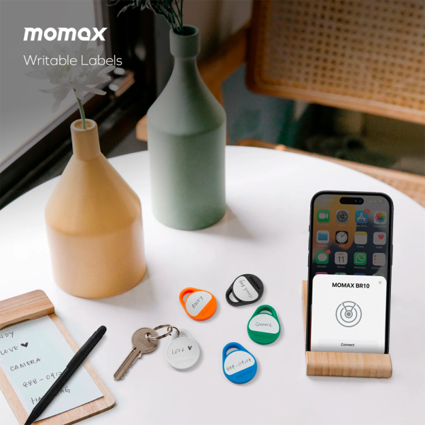 Momax трекер Pinpop Lite (оранжевый) BR10M