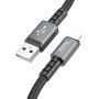 Hoco кабель USB A/Lightning X85 1м (черный)