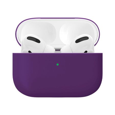 VLP чехол для AirPods Pro силиконовый Soft Touch (темно-фиолетовый) vlp-SCAP3-08DV