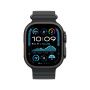 Apple Watch Ultra 2 49mm, черный, Ocean Band черный ремешок