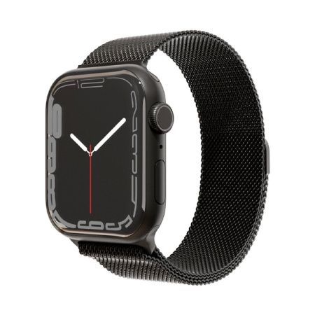 VLP ремешок стальной Milanese Band 46/49 мм (чёрный) vlp-MBAW-45BK