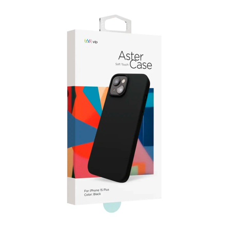 VLP чехол для iPhone 15 Plus Aster (черный) 1057027