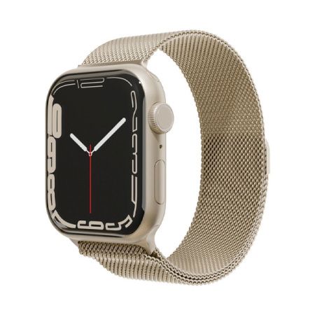 VLP ремешок стальной Milanese Band 46/49 мм (золотой) vlp-MBAW-45GD