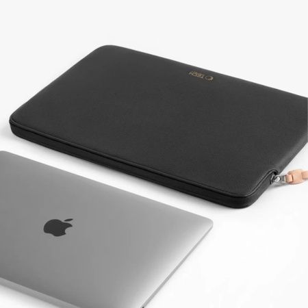 Tech-protect чехол-папка для MacBook 15.3 Fleece Laptop (черный) 5906302362844