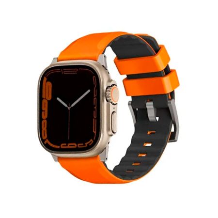 Uniq ремешок Linus Airosoft 46/49 мм (оранжевый) 49MM-LINUSVORG