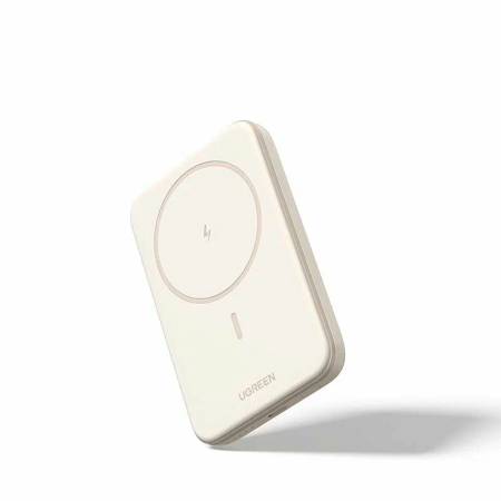 Ugreen внешний аккумулятор MagSafe PB560 15W 5000mAh (бежевый) 25207_