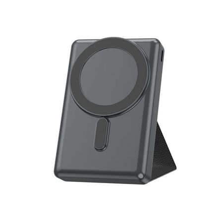 Wiwu внешний аккумулятор MagSafe с подставкой 20W 10000mAh (черный) JC-20