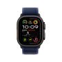 Apple Watch Ultra 2 49mm, черный, Trail Loop S/M синий ремешок
