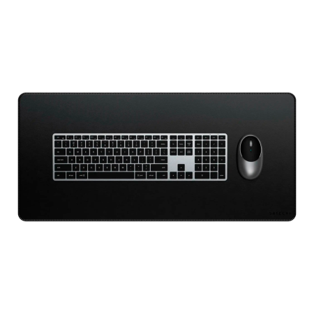 Satechi коврик для мыши 68 х 31,4 Vegan-Leather Premium Desk Mat (черный) ST-LPDMK