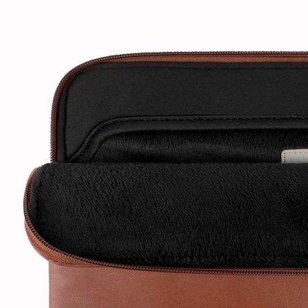 Tech-protect чехол-папка для MacBook 13.6 Fleece Laptop (светло-коричневый) 5906302362813