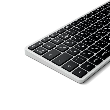 Satechi клавиатура беспроводная Slim X2 Rus (серебристый) ST-BTSX2S-RU