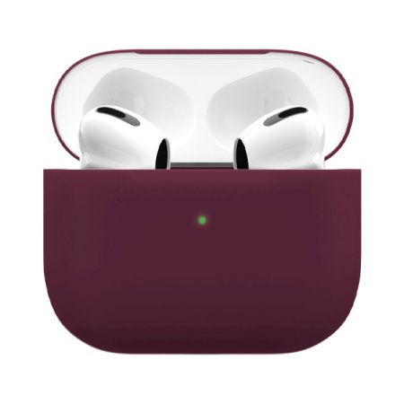 VLP чехол для AirPods 3 силиконовый Soft Touch (темно-красный) vlp-SCAP4-08MS