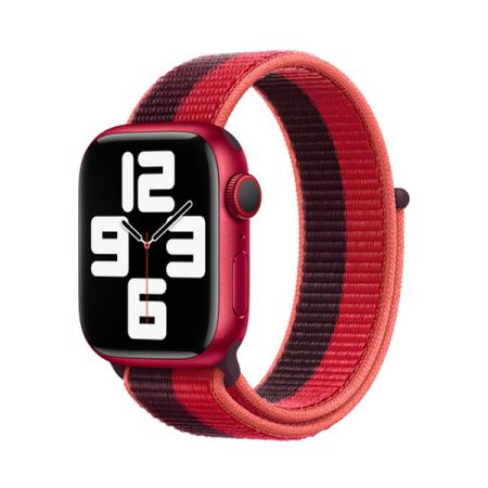 Apple ремешок Sport Loop 41 мм (красный) ML8F3ZM/A