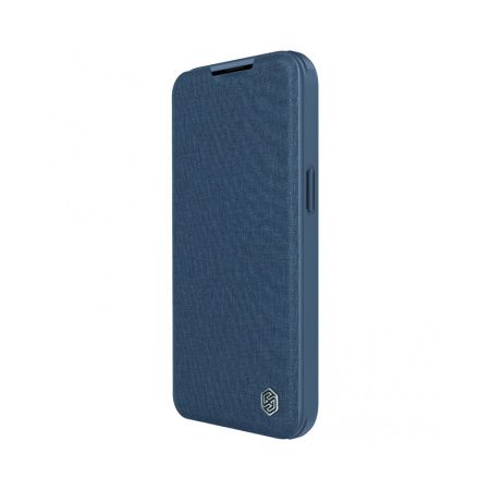 Nillkin чехол для iPhone 14 Pro QIN Pro (Cloth) (синий) 6902048249158