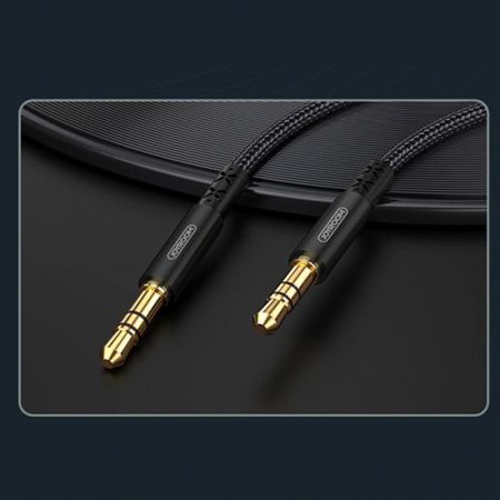 Joyroom кабель Aux 1м (черный) SY-10A1 Черный