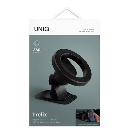 Uniq автодержатель Trelix Magnetic Dashboard MagSafe (черный) TRELIX-DASHBMOUNT
