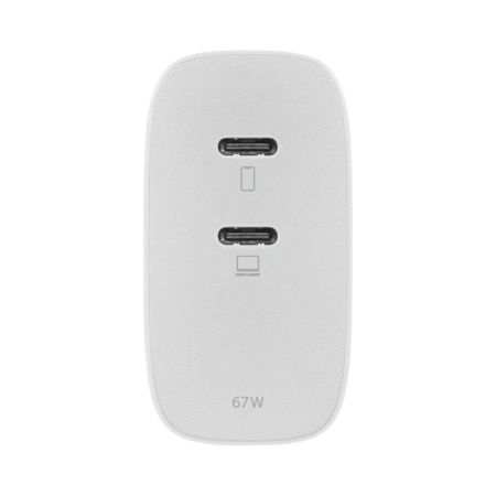 Native Union СЗУ PD Fast GaN Charger 67W 2х Type-C (белый) FAST-PD67-WHT-INT